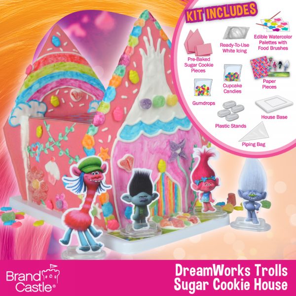 Trolls Sugar Cookie House | Crafty Cooking Kits