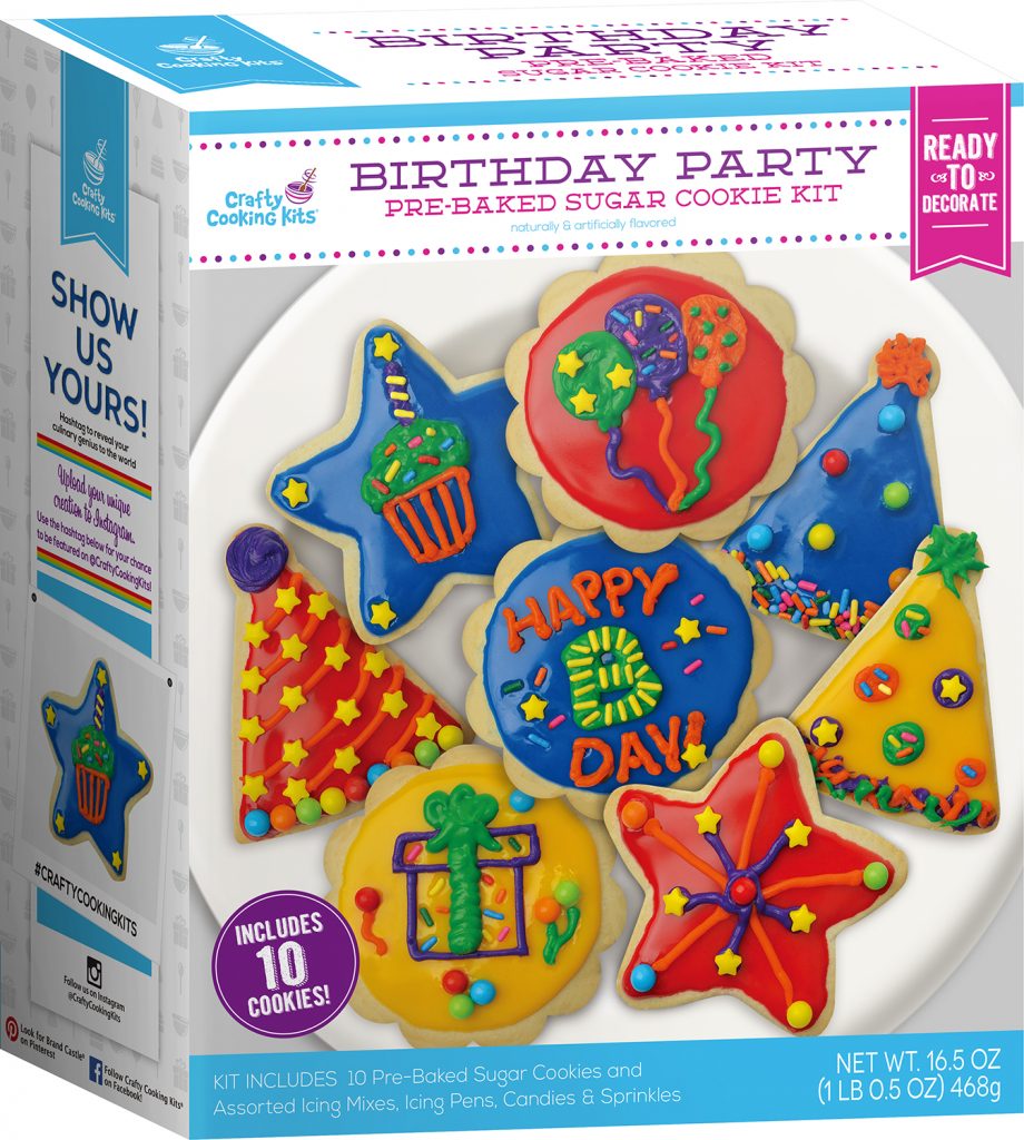 Pre-Baked Cookie Decorating Kit - Baking Kits